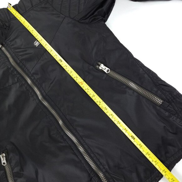 NEW G-Star Raw Black Suzaki SP Café Racer Biker Moto Jacket Grunge Streetwear - Picture 5 of 15